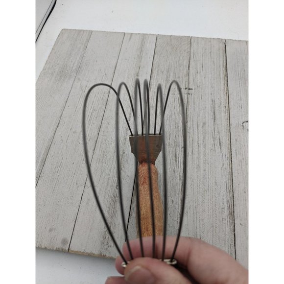 Vintage Androck Wire Dough Pastry Blender Wood Handle - Picture 7 of 7